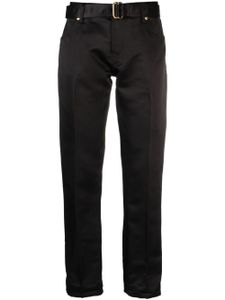 TOM FORD pantalon duchesse-satiné en soie - Noir