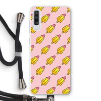 Waterijsjes: Samsung Galaxy A70 Transparant Hoesje met koord Waterijsjes: Samsung Galaxy A70 Transparant Hoesje met koord