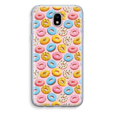Pink donuts: Samsung Galaxy J5 (2017) Transparant Hoesje