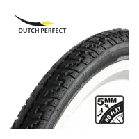 DUTCH PERFECT 28x1 1/2 (40-635) no flat zwart reflex draad