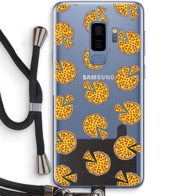 You Had Me At Pizza: Samsung Galaxy S9 Plus Transparant Hoesje met koord