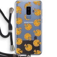 You Had Me At Pizza: Samsung Galaxy S9 Plus Transparant Hoesje met koord