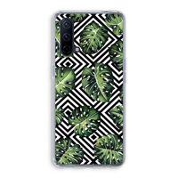 Geometrische jungle: OnePlus Nord CE 5G Transparant Hoesje