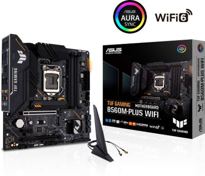 ASUS TUF GAMING B560M-PLUS WIFI - Moederbord ASUS TUF GAMING B560M-PLUS WIFI - Moederbord