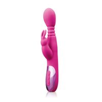 NS Novelties - INYA Revolve Roterende & Stotende Massager Roze - thumbnail