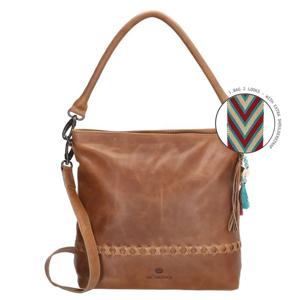 Micmacbags Friendship shoulder bag 18664-Brown