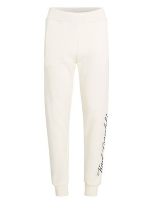 Karl Lagerfeld pantalon de jogging Hotel Karl - Blanc