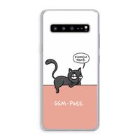 GSM poes: Samsung Galaxy S10 5G Transparant Hoesje