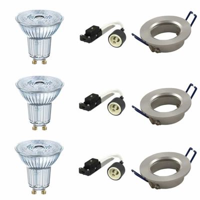 3 LED inbouwspots 4.5W 2700K Serie Grasse