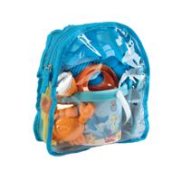 Androni Rugzak met strandset zeedieren, 6dlg.