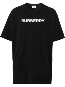 Burberry t-shirt à logo imprimé - Noir