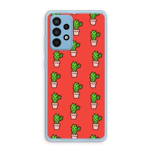Mini cactus: Samsung Galaxy A52 Transparant Hoesje