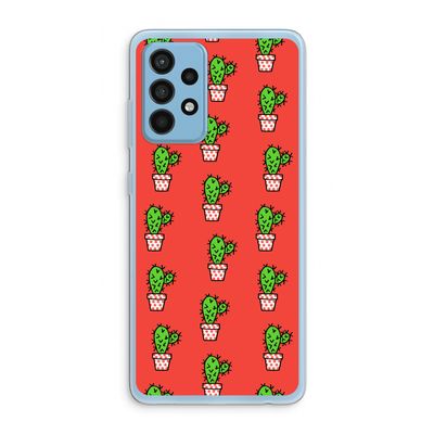 Mini cactus: Samsung Galaxy A52 Transparant Hoesje
