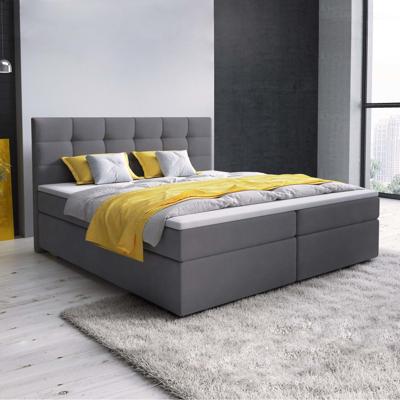 OP=OP Opberg Boxspring Glory 180 x 200 Grijs