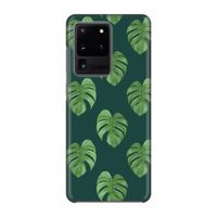 Monstera leaves: Volledig geprint Samsung Galaxy S20 Ultra Hoesje