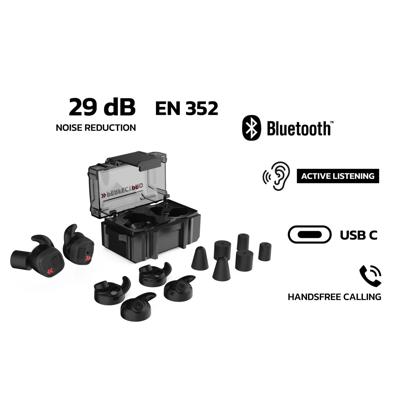 Perfectpro H-10 Gehoorbescherming met Bluetooth®