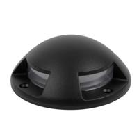 Star 4-lichts Grondspot Zwart