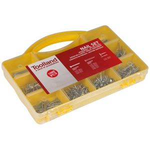 Spijkerset 1060-delig Toolland HAS13