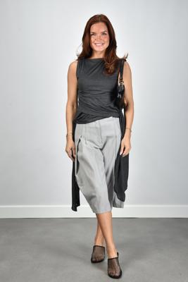 Ganni top A1040288 phantom