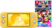 Nintendo Switch Lite Geel + Mario Kart 8 Deluxe Switch - thumbnail