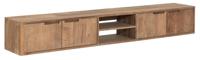 DTP Home Hangend TV-meubel 'Bliss' Teakhout, 210cm