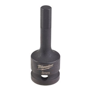 Milwaukee Accessoires 1/2 Impact HEX bit dop HEX8 - 4932478065