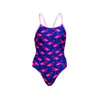 Funkita Flocked Up diamond back badpak dames