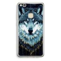 Darkness Wolf: Huawei Ascend P10 Lite Transparant Hoesje Darkness Wolf: Huawei Ascend P10 Lite Transparant Hoesje