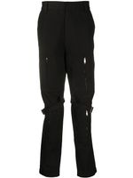 AMBUSH pantalon cargo à zips - Noir