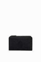 Middelgrote portemonnee met ster - BLACK - U