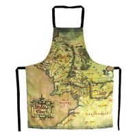 Lord of the Rings cooking apron The Middle Earth Map Lord of the Rings cooking apron The Middle Earth Map