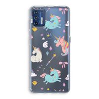 Fantasiewereld: Motorola Moto G9 Plus Transparant Hoesje
