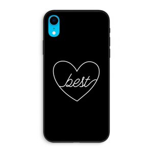 Best heart black: iPhone XR Biologisch afbreekbaar hoesje