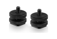 SmallRig 1631 Cold Shoe Adapter with 3/8" to 1/4" Thread 2pcs