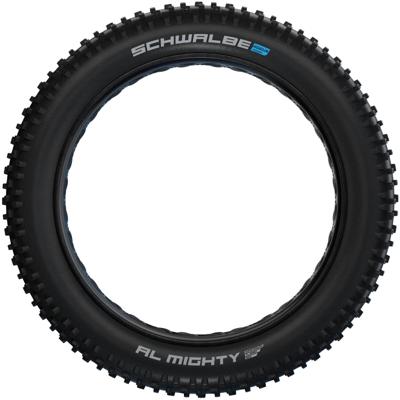 SCHWALBE vouwband al evo super ground 26 x 4.80" / 120-559 zwart