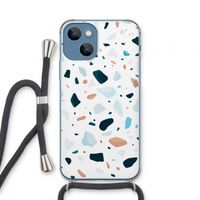 Terrazzo N°13: iPhone 13 mini Transparant Hoesje met koord