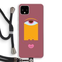 Mono V: Pixel 4 XL Transparant Hoesje met koord