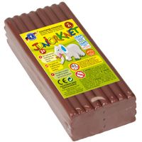 Juniorknet boetseerklei bruin, 500 g Juniorknet boetseerklei bruin, 500 g