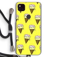 Isjes: Pixel 4a 5G Transparant Hoesje met koord