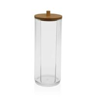 Dispenser Versa Wattenschijfjes Bamboe polyestyreen (Bad en Douche)