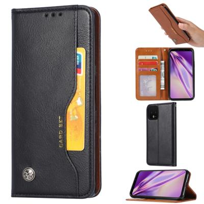 Voor Google pixel 4 XL Knead huidtextuur horizontale Flip lederen draagtas met foto frame & houder & kaartsleuven & portemonnee (zwart)