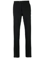 Corneliani pantalon de costume slim en laine - Noir