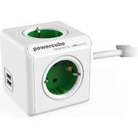 Power Cube 8718444087014 Buiten Groen, Wit power uitbreiding