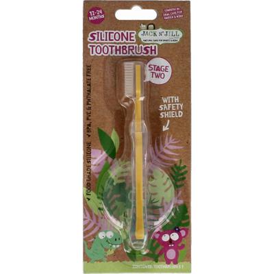 Jack n Jill Silicone toothbrush