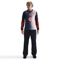 Nike FC Barcelona Pre-Match Trainingsshirt 2025-2026 Donkerblauw Oranje Wit