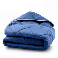 Easy Dekbed Luxe Dekbed En Overtrek In Één! Navy Effen 240x200 Cm Warmteklasse 2 Winter & Anti Allergie & Anti Huisstofmijt White House Bedding -