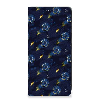 Hoesje met Magneet voor Samsung Galaxy A21s Voetbal Hoesje met Magneet voor Samsung Galaxy A21s Voetbal