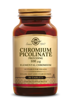 Solgar Chromium (Chroom) Picolinate 100 mcg Tabletten