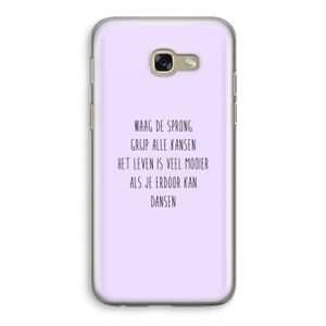 Sprong: Samsung Galaxy A5 (2017) Transparant Hoesje