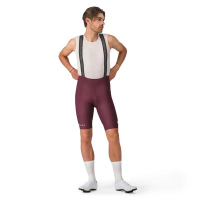 Castelli espresso 2 bibshort deep bordeaux heren